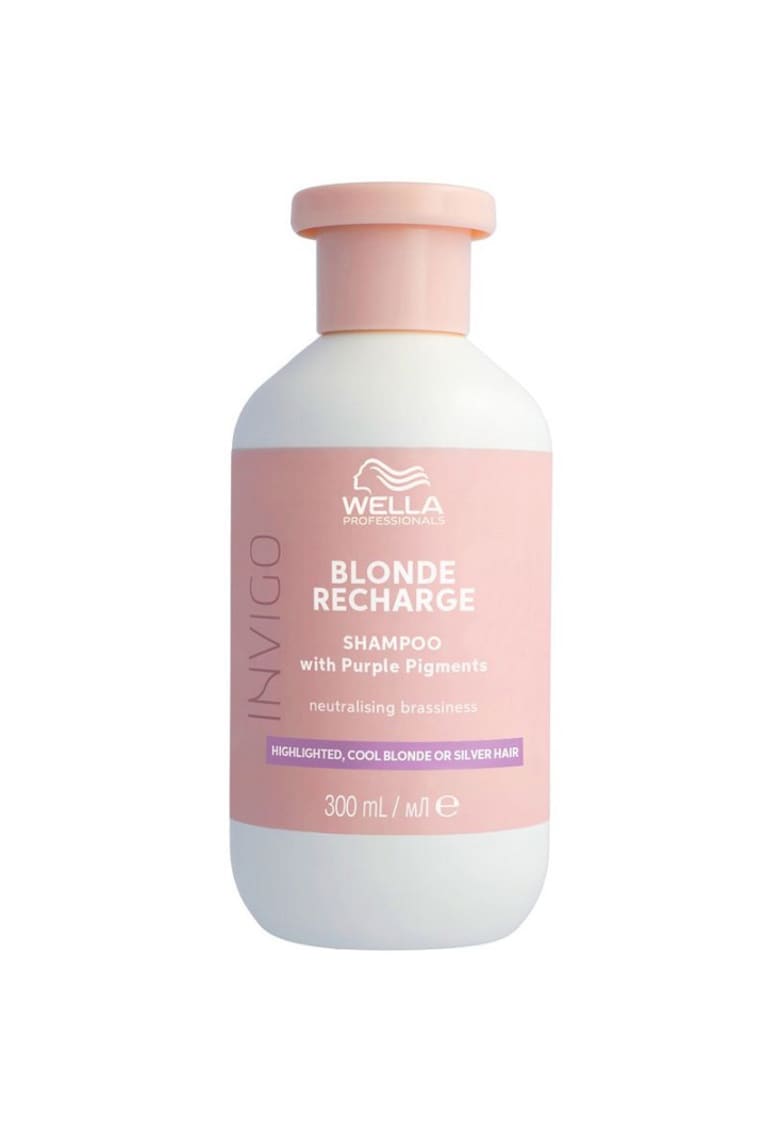 Sampon Wella Professionals Invigo Blonde Recharge pentru neutralizarea tonurilor de galben