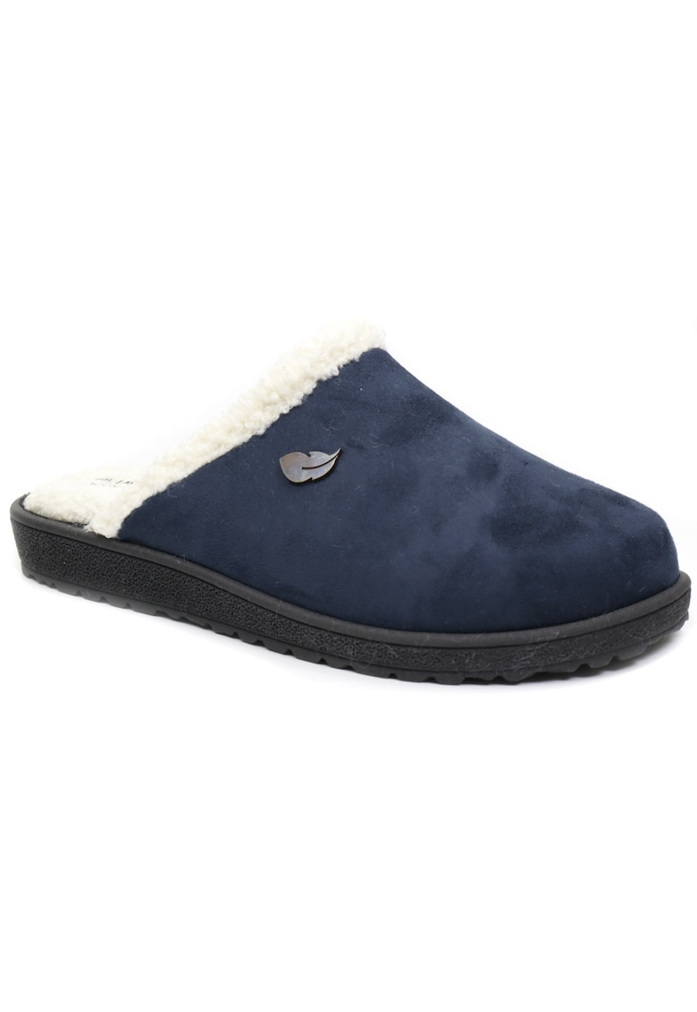 Papuci casa dama R80002 bleumarin