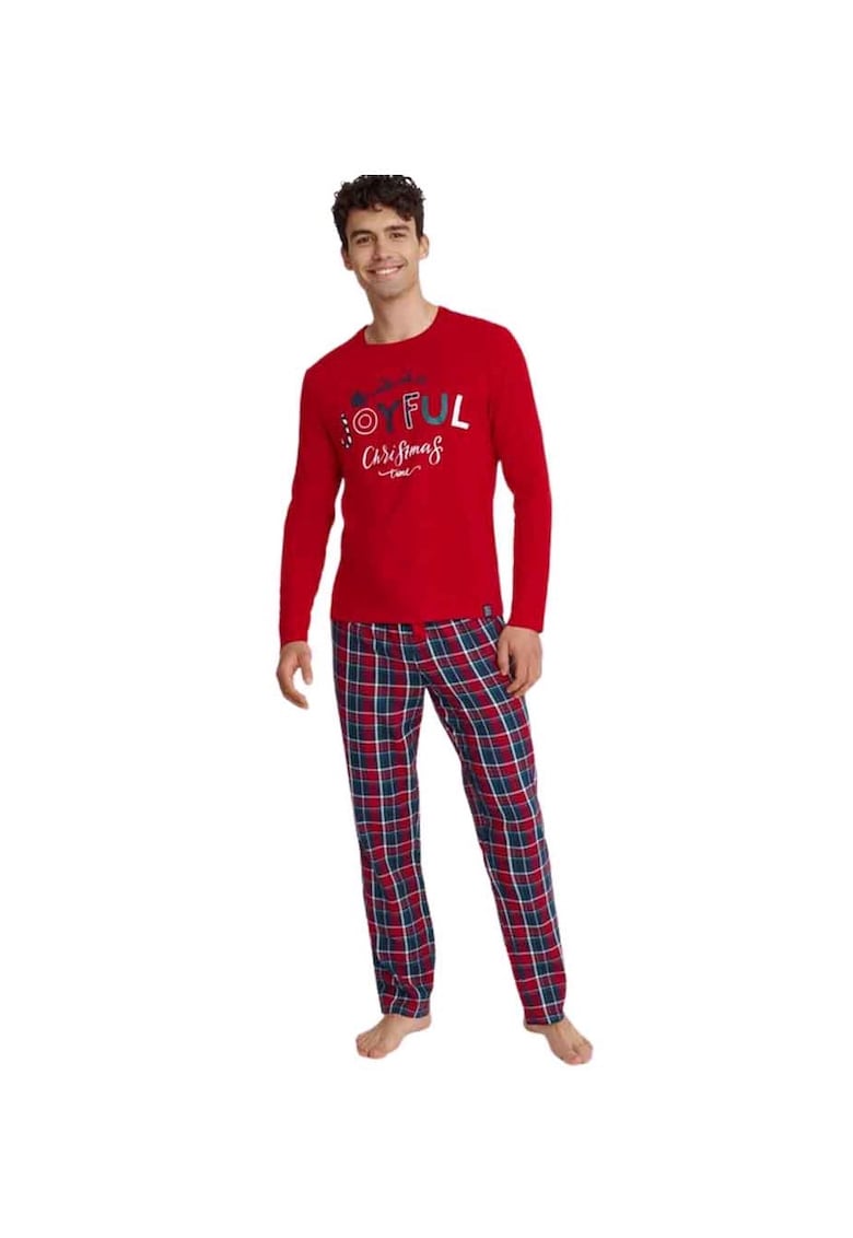 Pijamale barbati - Bumbac - Multicolor.