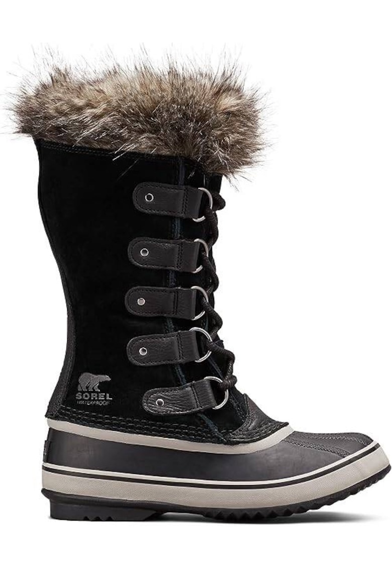 Ghete dama 201581087 - Piele intoarsa/Piele ecologica/Textil - 40 EU - Negru Ghete dama 201581087 - Piele intoarsa/Piele ecologica/Textil - 40 EU - Negru