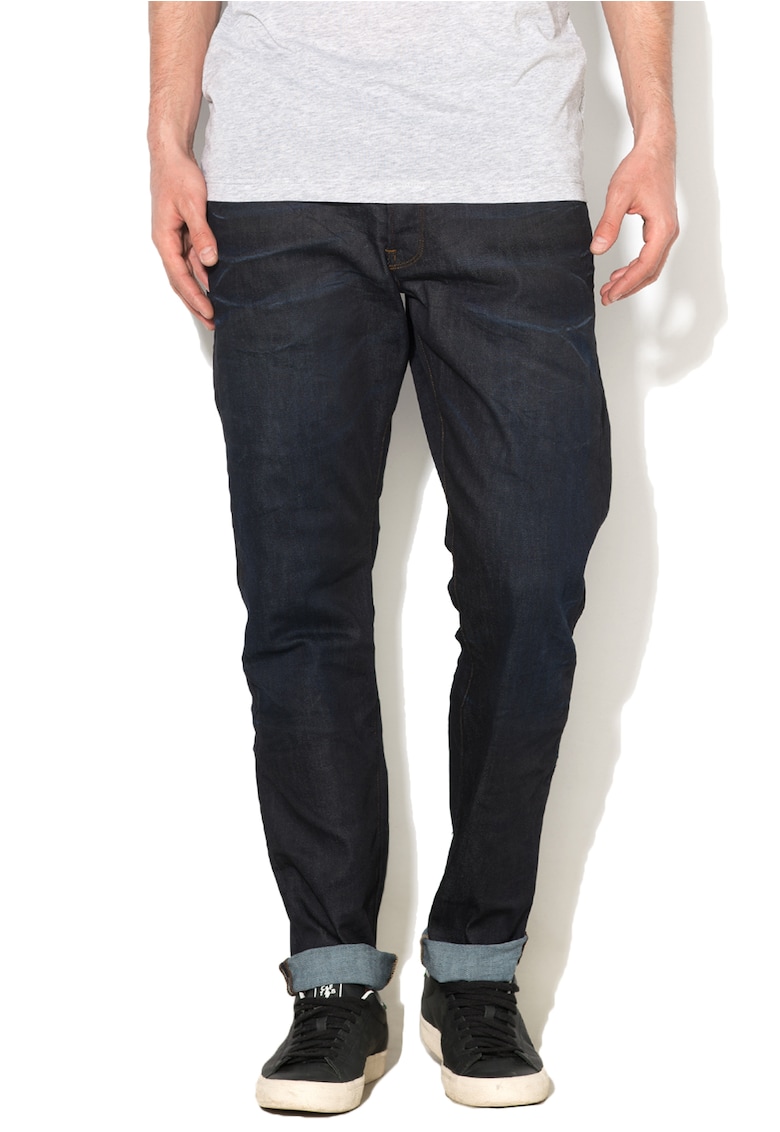 G-star Raw Blugi conici albastru indigo inchis 3301