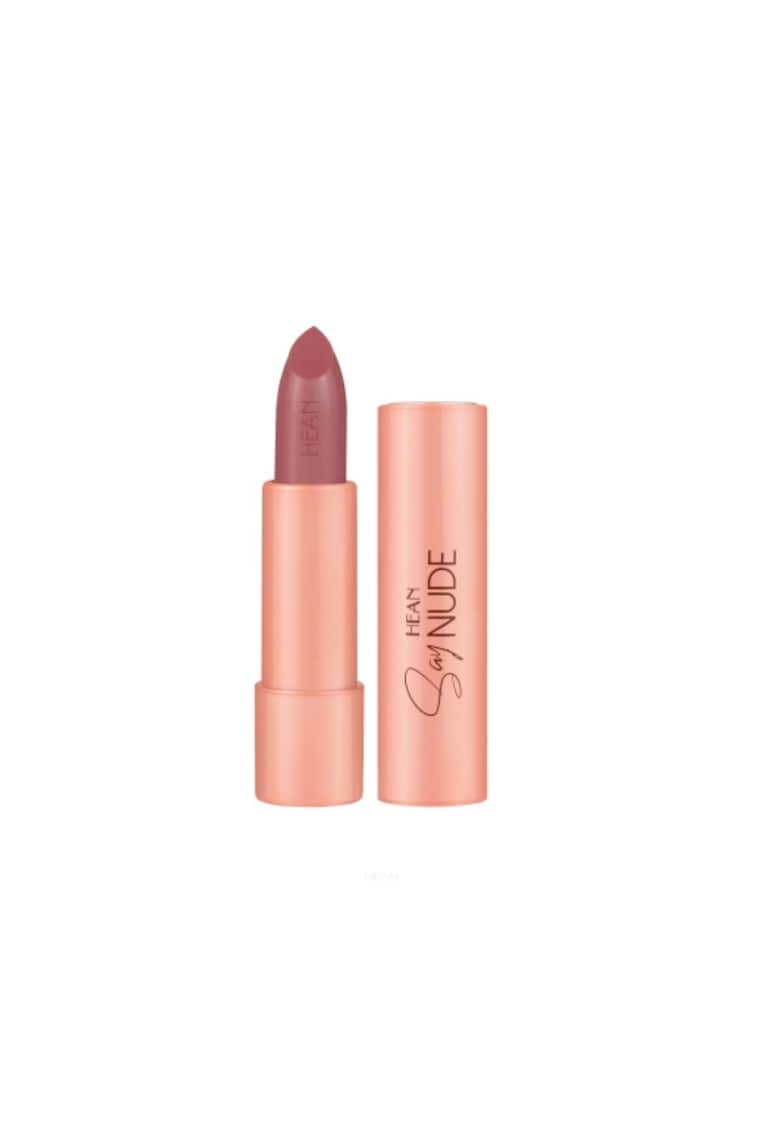 Ruj cu efect de lunga durata cu oglinda inclusa Say Nude 49 Roz Maroniu - 4.5 g - Mov melange
