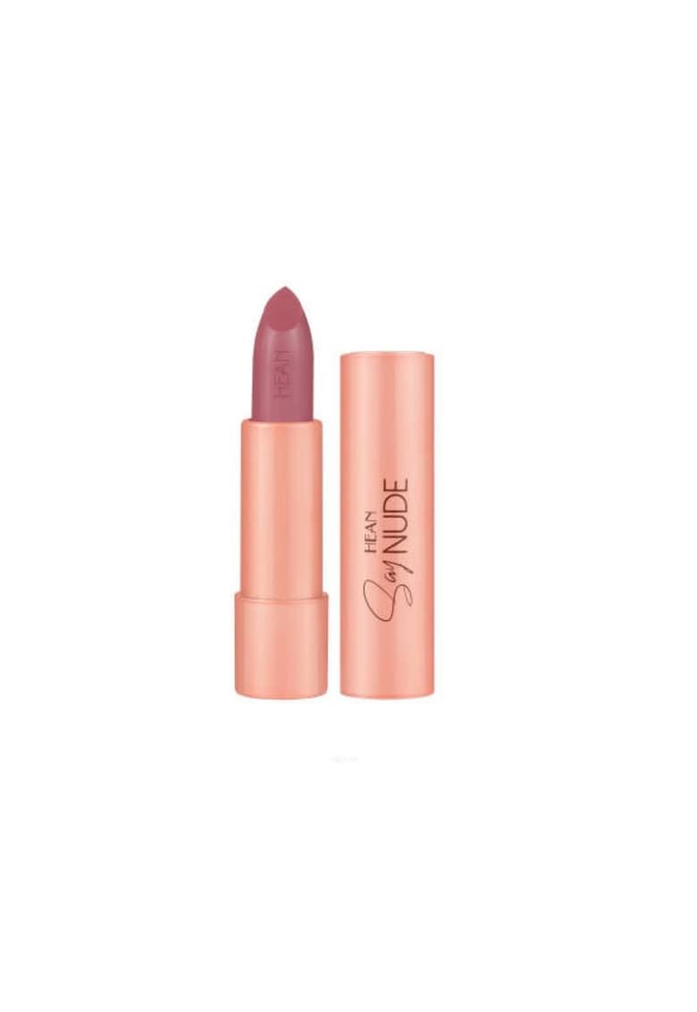 Ruj cu efect de lunga durata cu oglinda inclusa Say Nude 49 Roz Maroniu - 4.5 g - Roz pudrat