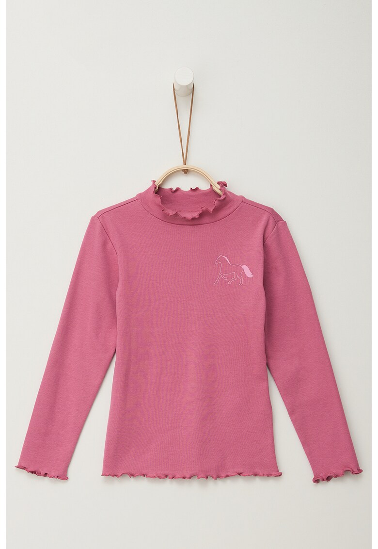 Bluza cu guler scurt
