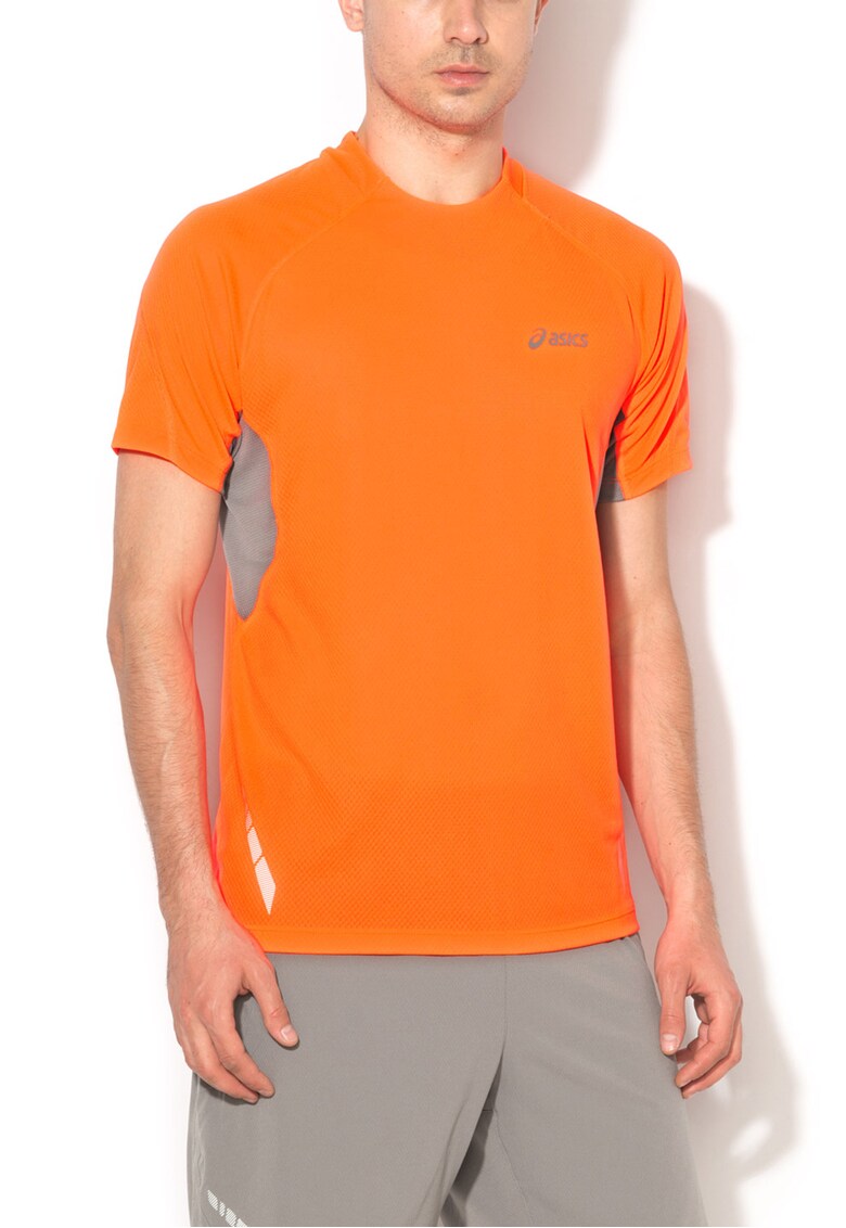 Tricou corai neon cu gri pentru alergare Pace