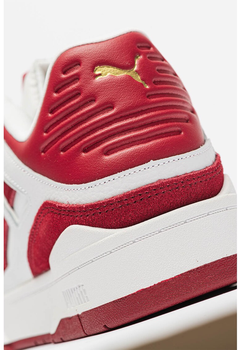 Pantofi sport unisex de piele intoarsa si piele Slipstream