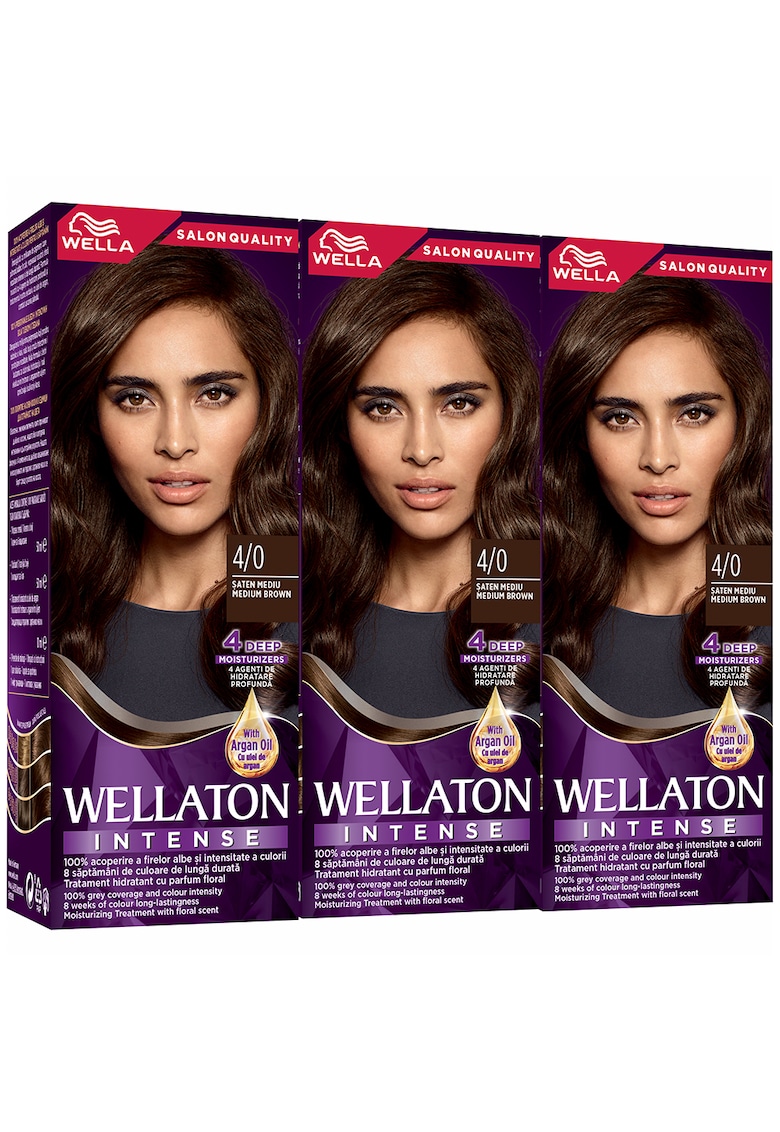 Pachet: 3x ton - Saten mediu