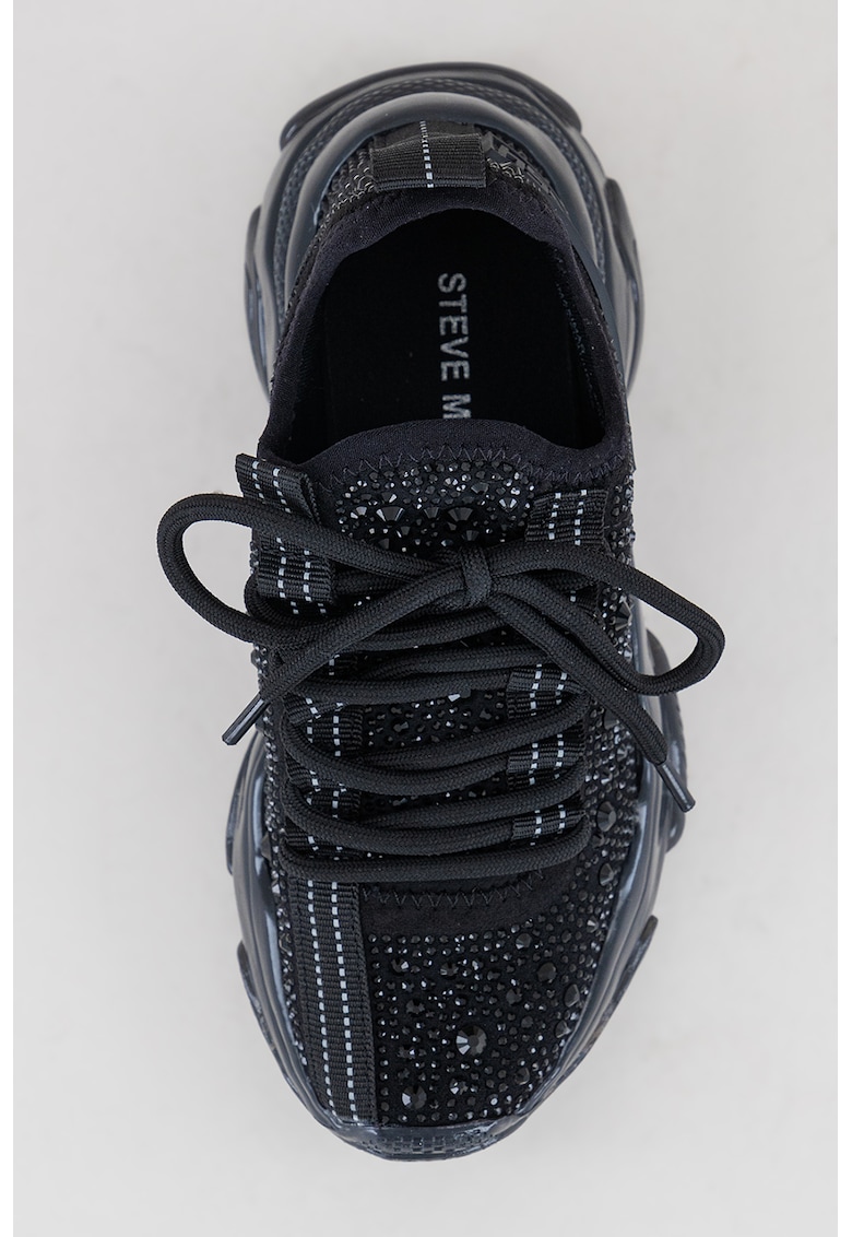 Pantofi sport slip-on decorati cu strasuri Maxima