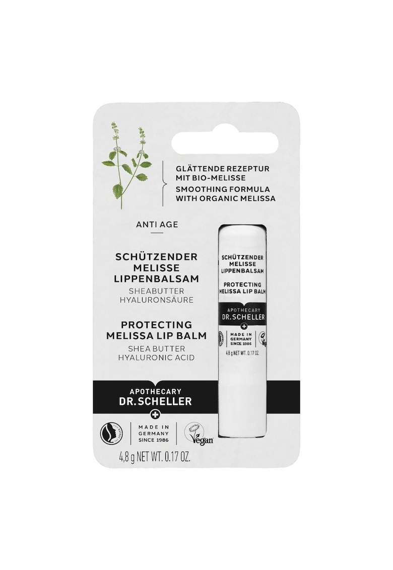 Balsam de buze protector cu extract de melisa - Dr. Scheller - 4.8 gr Balsam de buze protector cu extract de melisa - Dr. Scheller - 4.8 gr