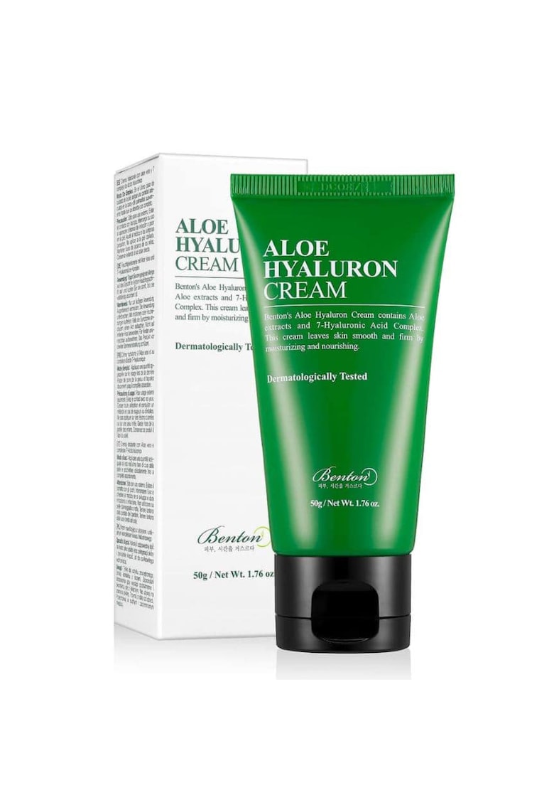 Crema hidratanta cu aloe vera si acid hialuronic - 50 g