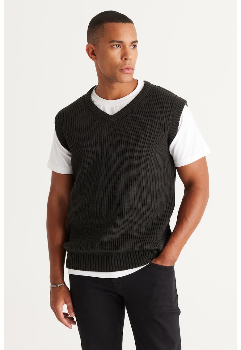 Vesta cu aspect striat