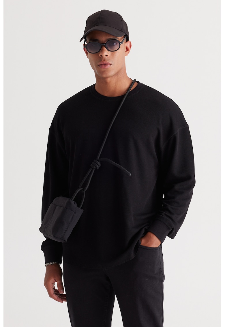 Bluza de trening lejera si texturata Bluza de trening lejera si texturata