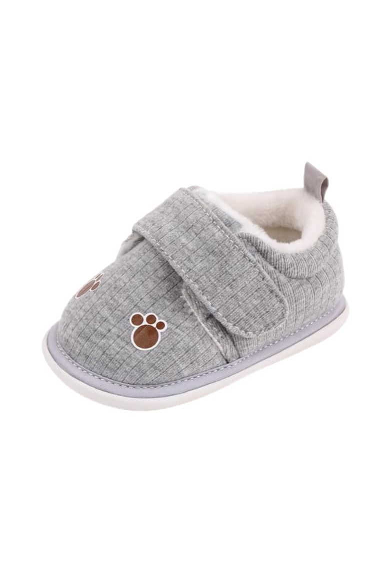 Pantofi Model Labute - Imblaniti - Velcro - Gri