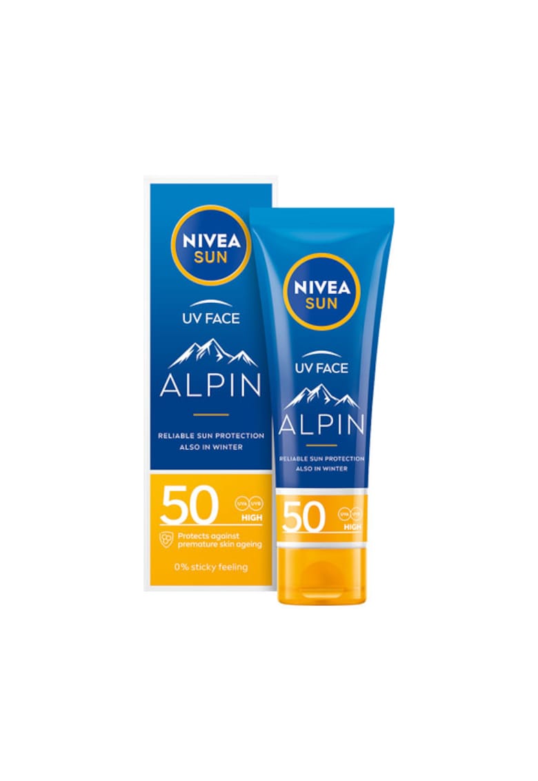 Crema hidratanta de fata pentru protectie solara Sun Alpin - SPF 50 - 50 ml