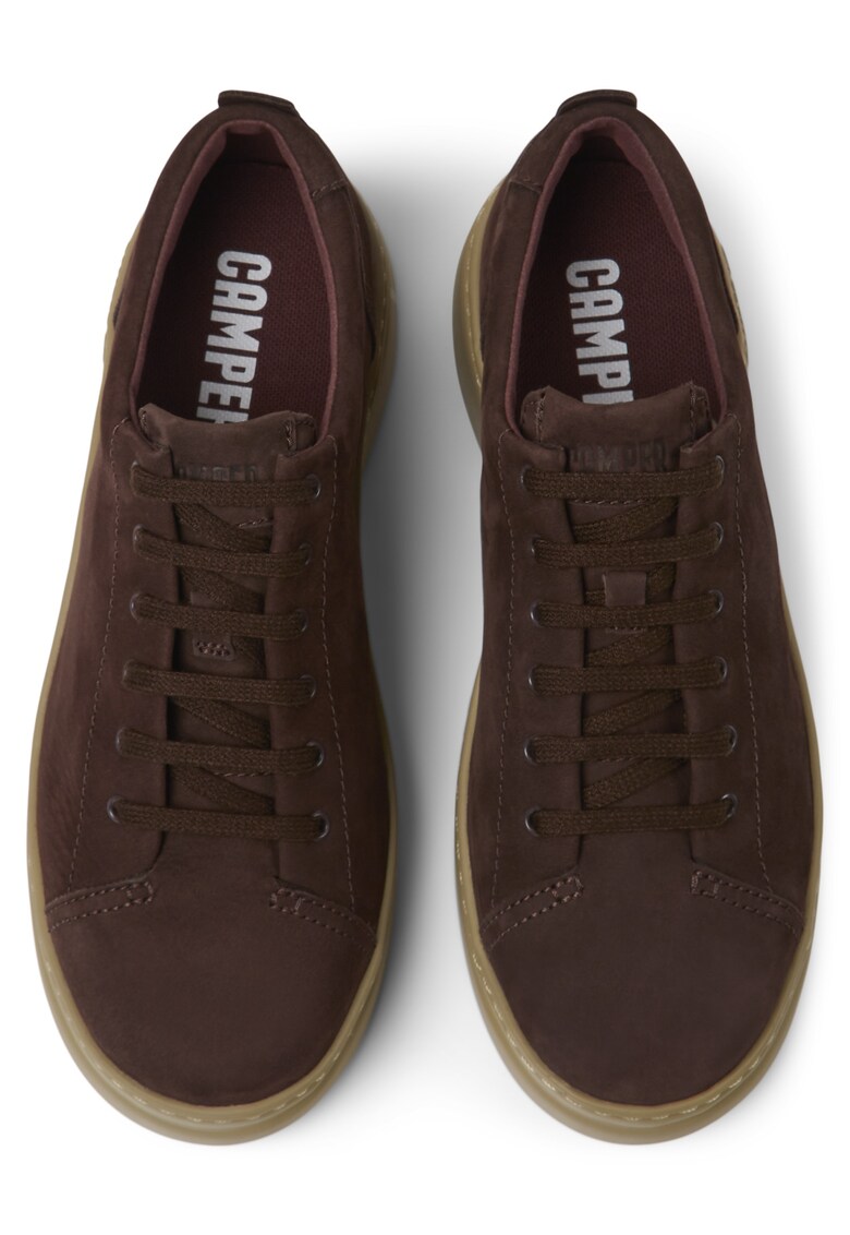 Pantofi sport de piele nebuc Runner Up Twins 1611