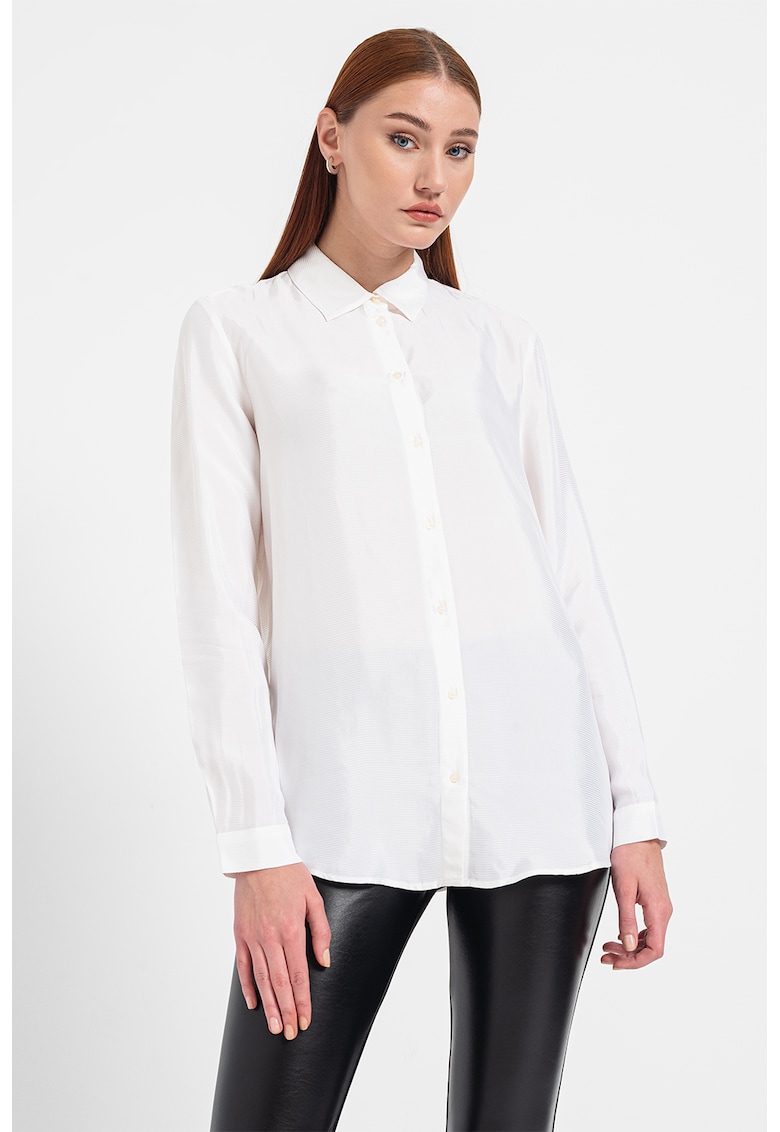 Camasa cu model uni si guler clasic Camasa cu model uni si guler clasic