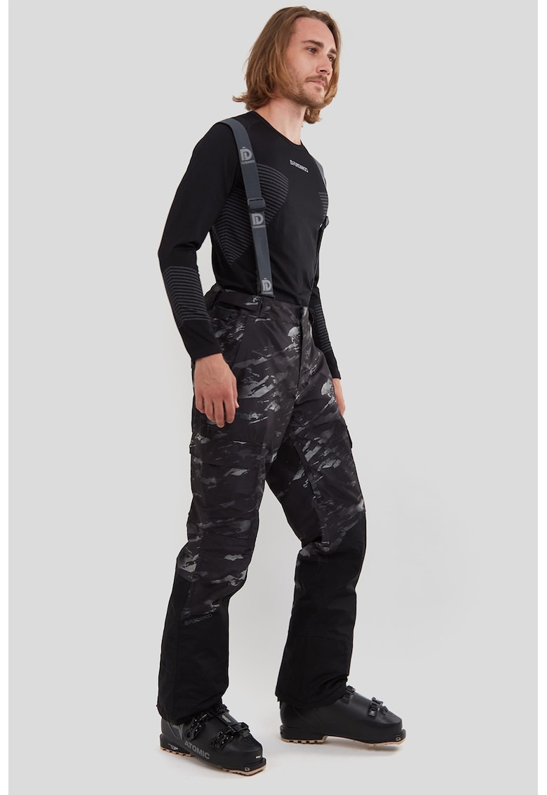 Pantaloni impermeabili cu bretele detasabile - pentru schi si snowboard Sierra