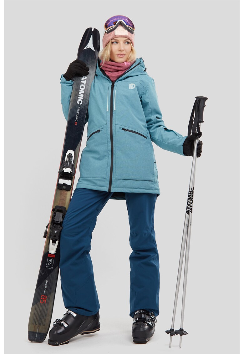Pantaloni cu bretele detasabile - pentru schi si snowboard morta