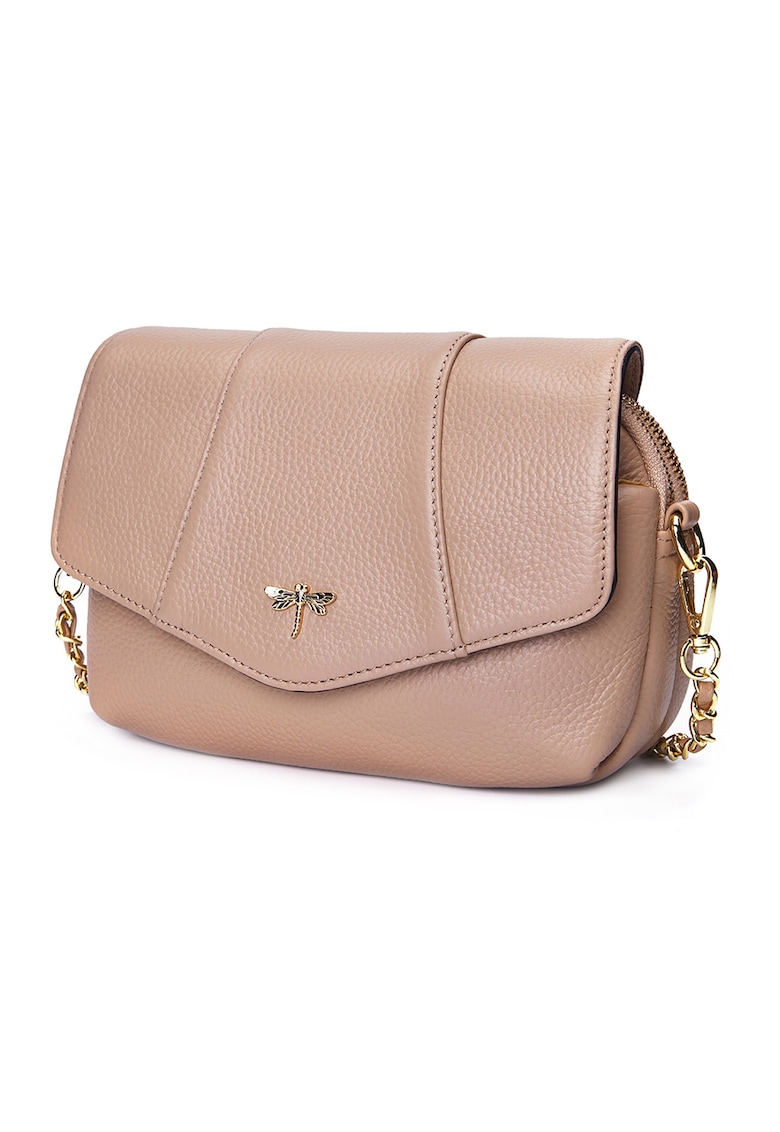 Geanta crossbody din piele cu compartimente multiple Alaia