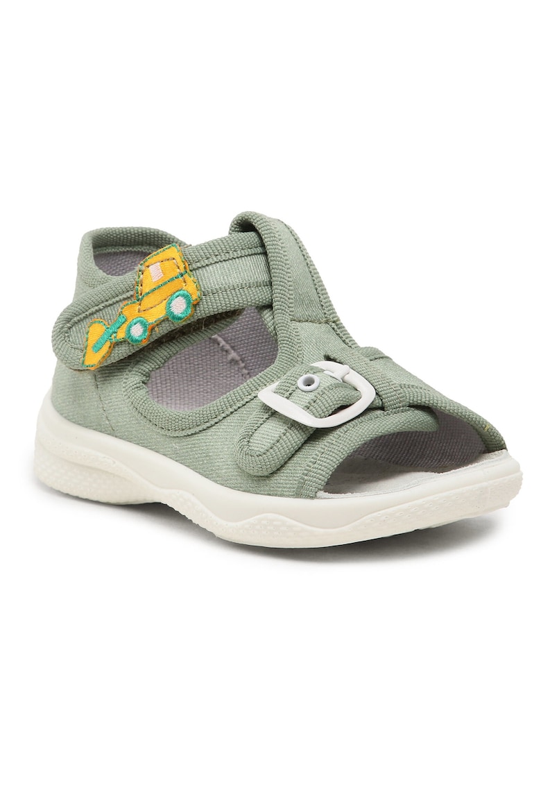 Superfit Sandale fete - Textil - Verde