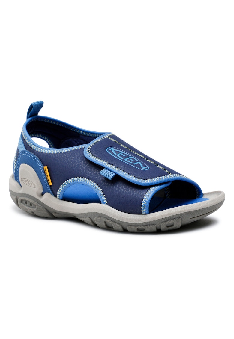 Sandale baieti - Piele ecologica - Bleumarin
