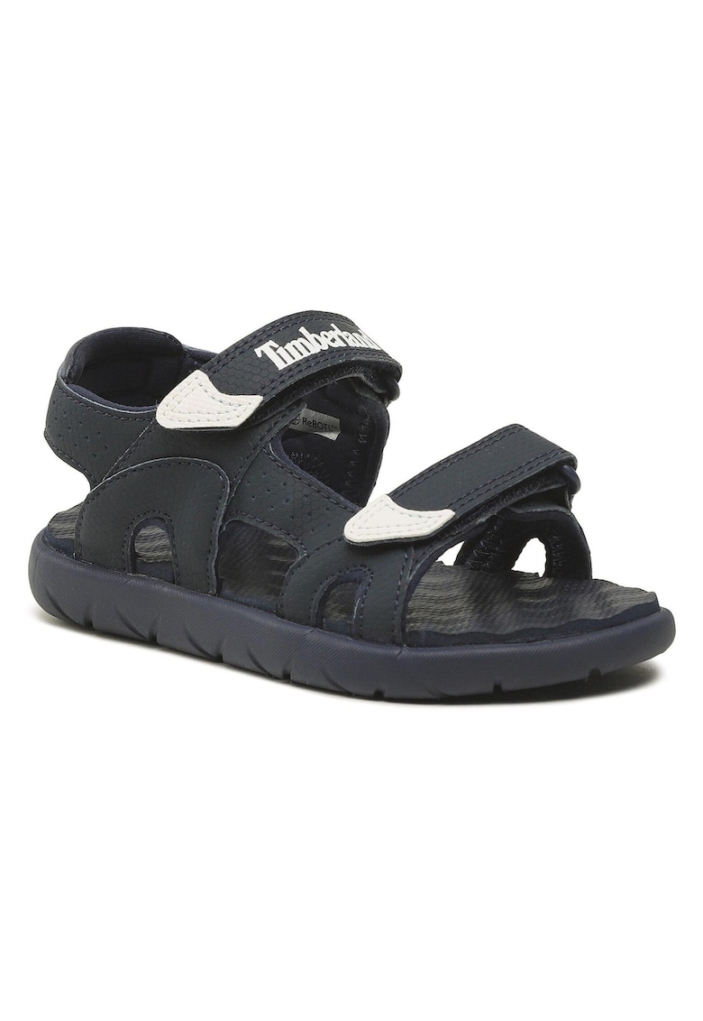 Sandale baieti - Piele ecologica - Bleumarin