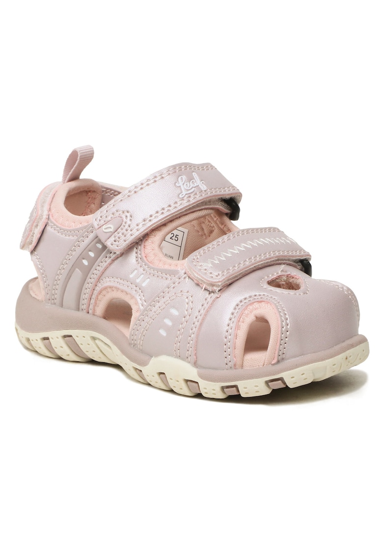 Sandale fete - Piele ecologica - Roz