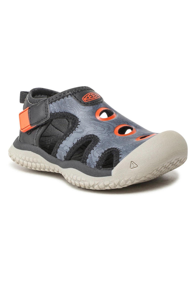 Sandale copii - 300435274 - Piele ecologica - Gri - Gri