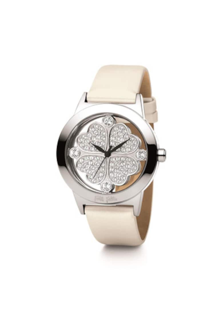 Ceas de dama -  Argintiu - Alb