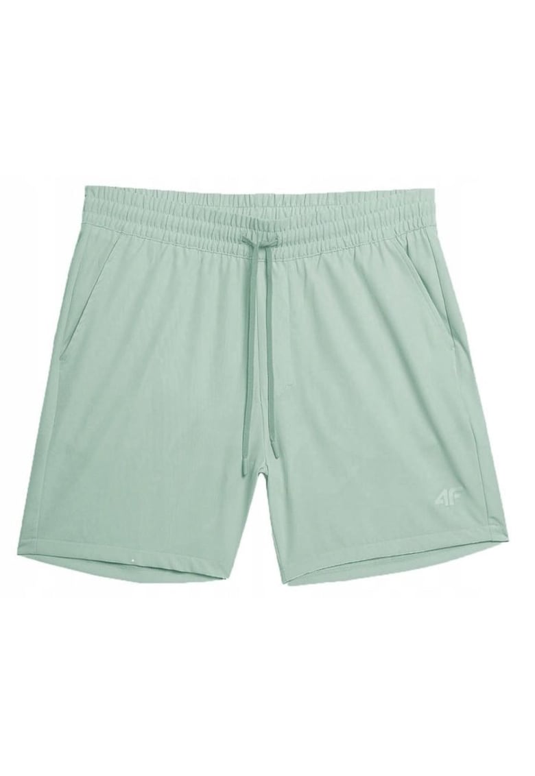 Pantaloni scurti barbati - Poliester - Verde -