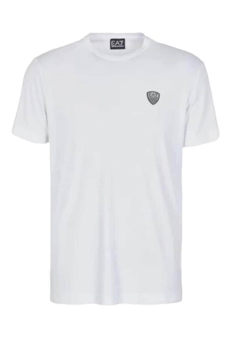 Tricou  pentru Premium Shield - M TEE SS VI PA - 8NPT16-PJRGZ-1100 - L INTL - Alb