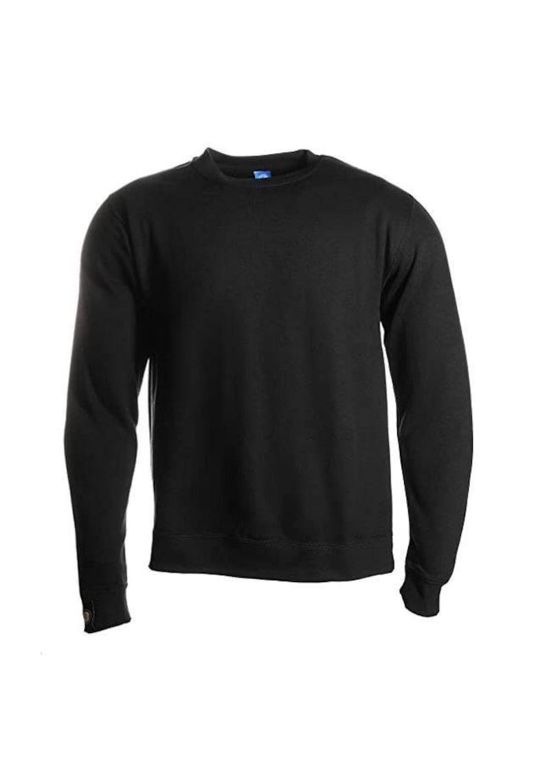 Bluza sport barbati - Bumbac/Poliester - Negru -