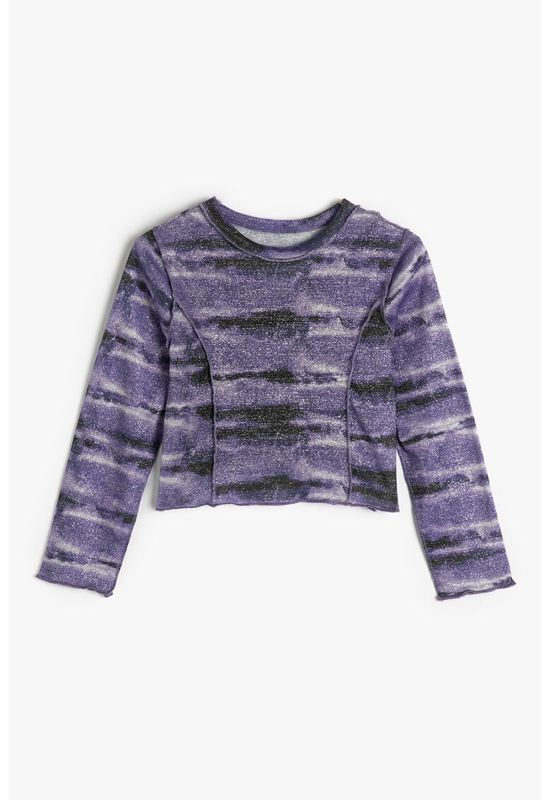 Bluza cu insertii stralucitoare