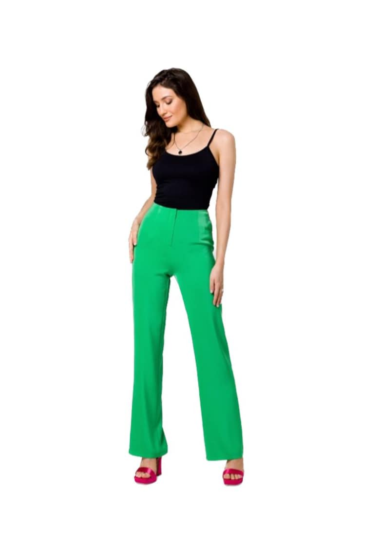 Pantaloni eleganti de dama - Elizarne - verde