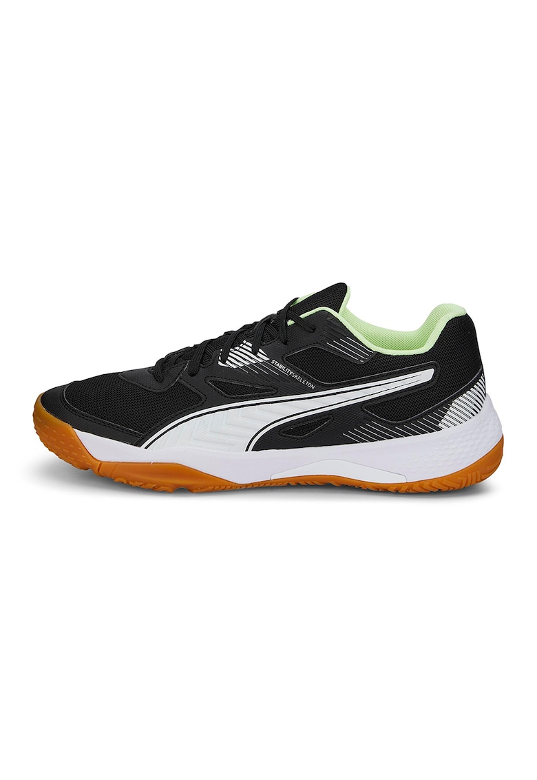Pantofi cu insertii de piele ecologica - pentru sporturi de interior Solarflash II
