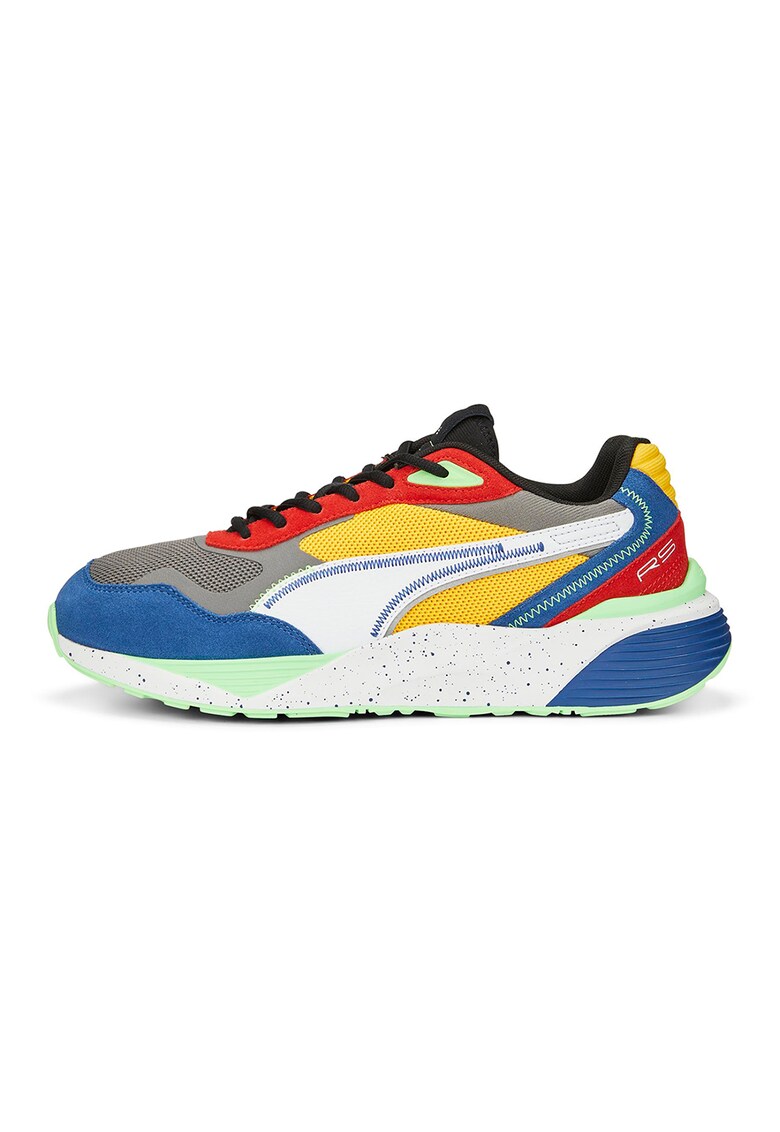 Pantofi sport cu garnituri de piele intoarsa RS-Metric Energy Deep