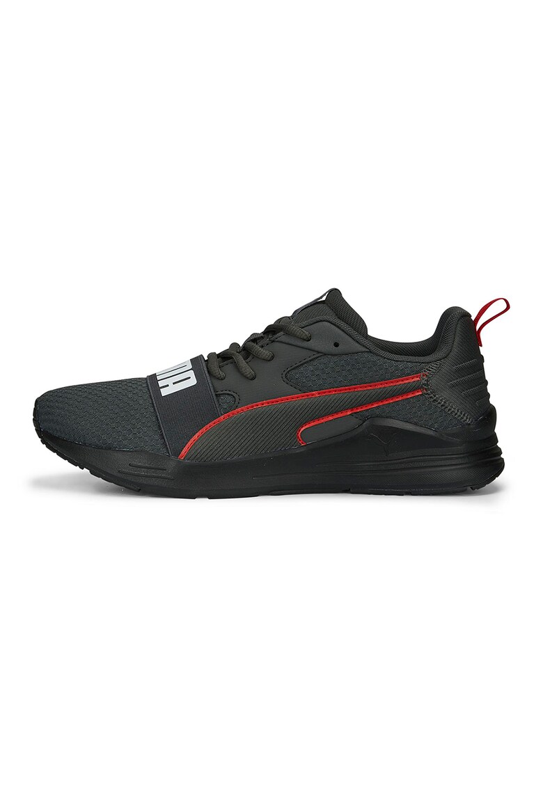 Pantofi sport din material textil cu logo Wired Run Pure