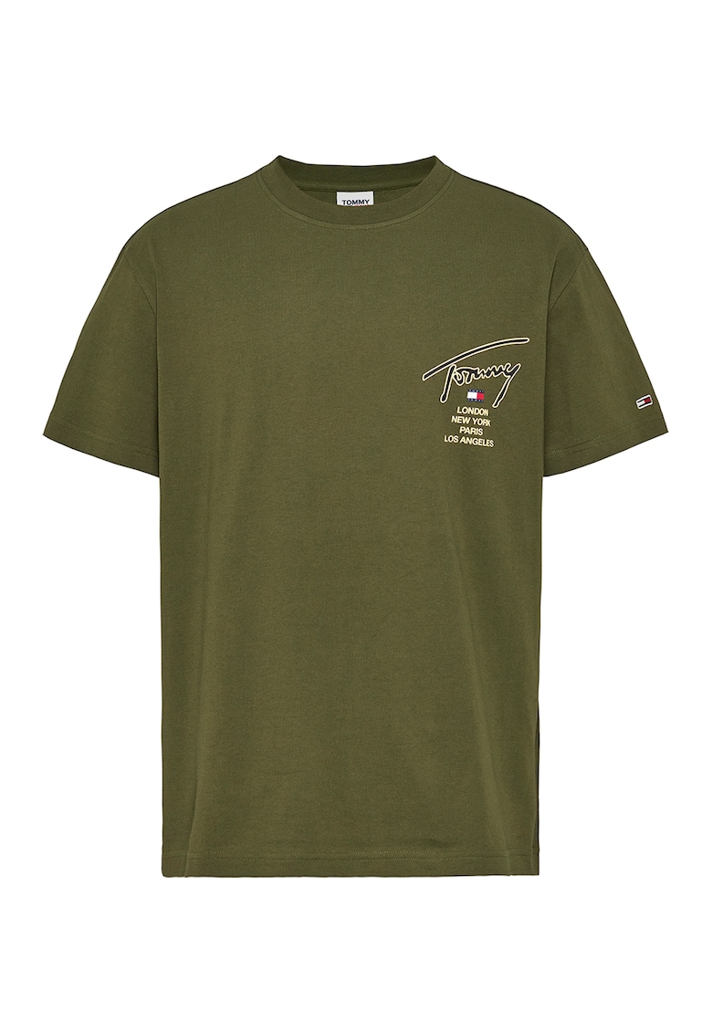 Tricou din bumbac organic cu logo