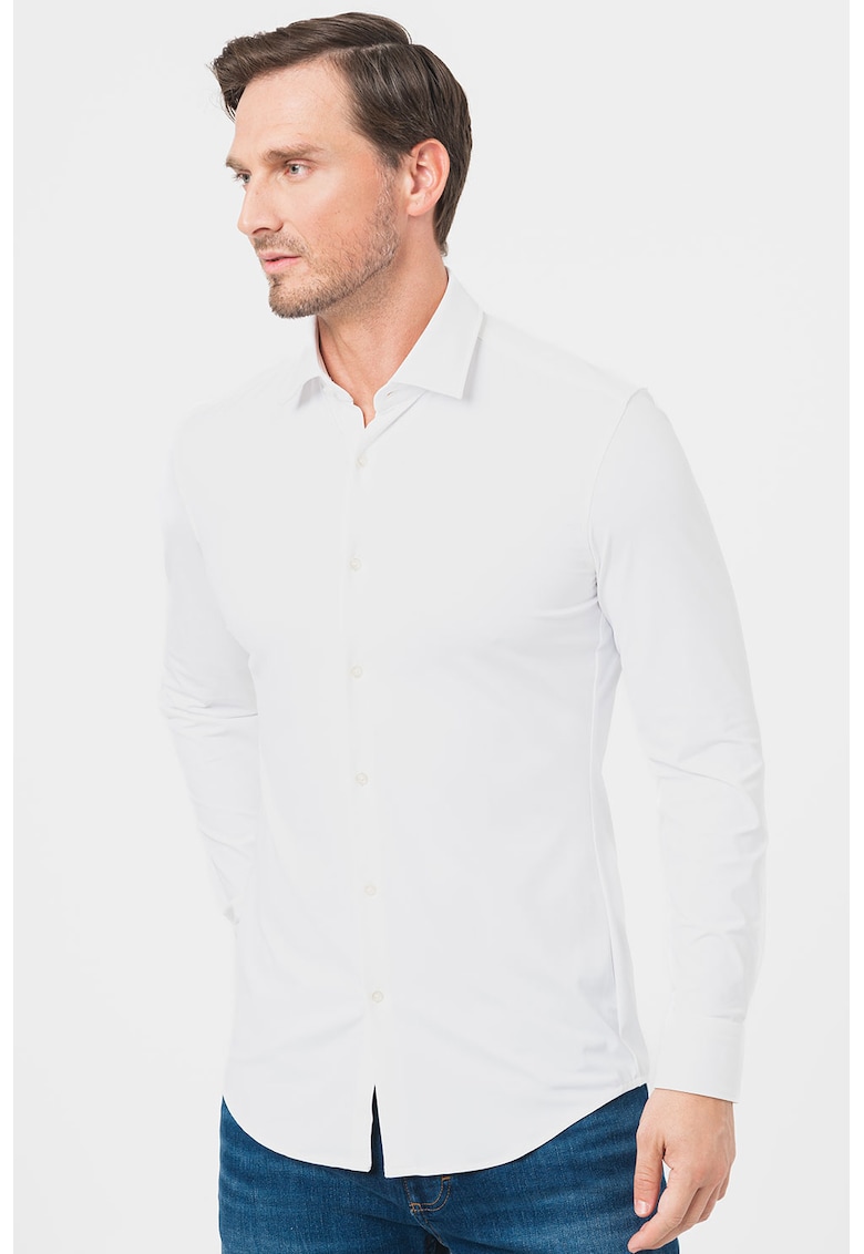 Camasa slim fit cu nasturi