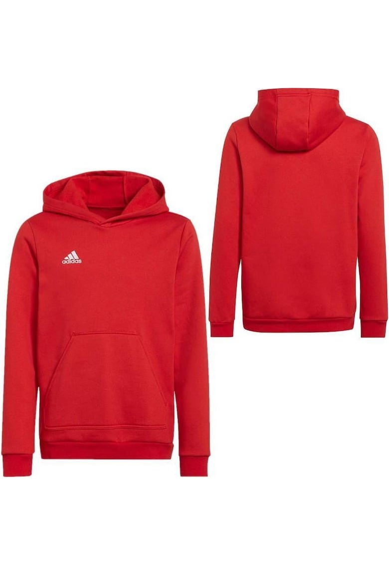 Hanorac sport copii - Bumbac - Rosu - 140cm