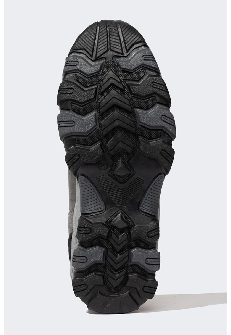 Pantofi sport de piele ecologica cu bareta velcro