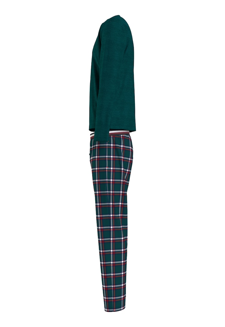 Pijama cu pantaloni in carouri
