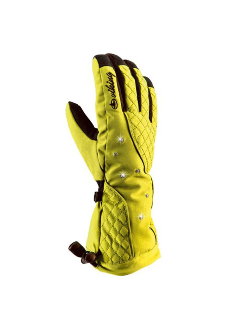 Manusi ski femei ASTRID - galben