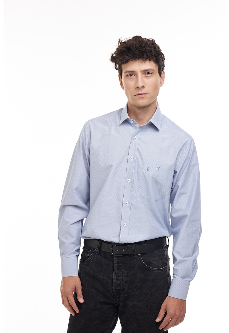 Camasa regular fit cu dungi