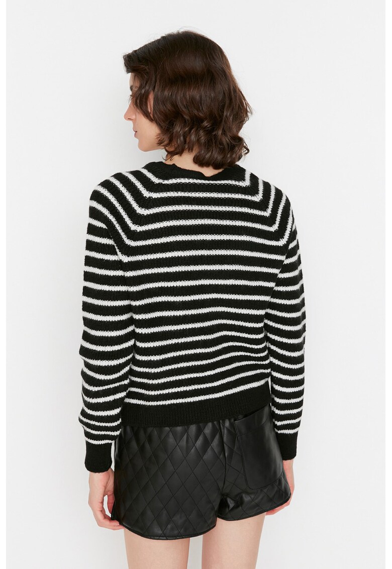 Cardigan in dungi cu maneci raglan