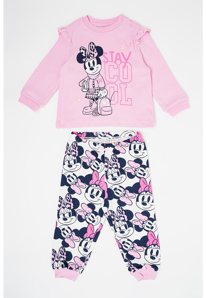 Pijama de bumbac cu Minnie Mouse