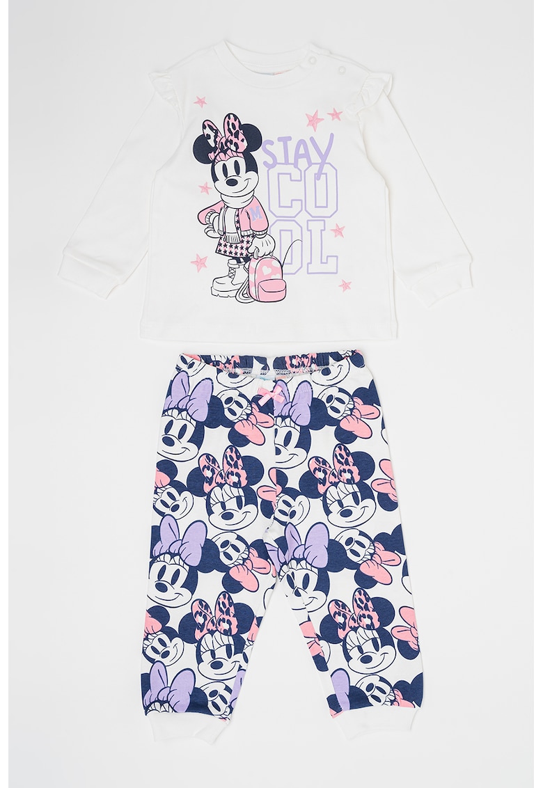 Pijama de bumbac cu Minnie Mouse