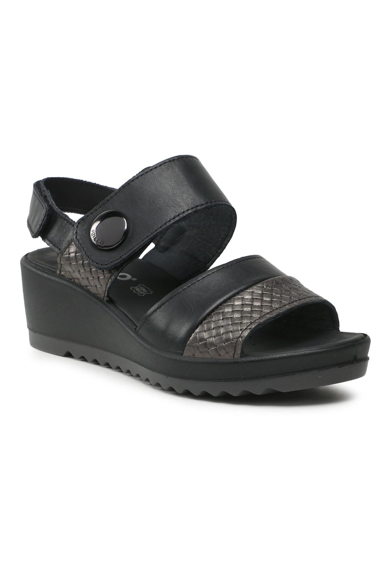 Sandale dama - 302959075 - Piele naturala - Negru