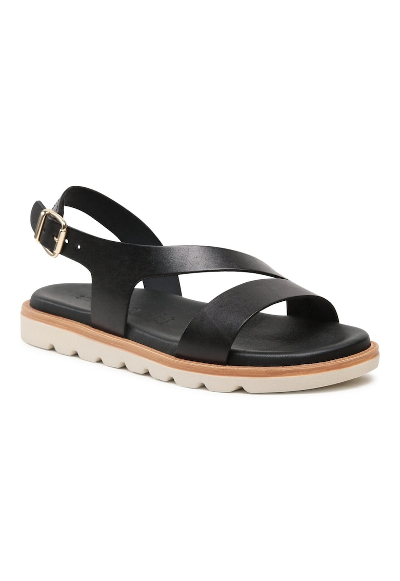 Sandale dama - 302089147 - Piele naturala - Negru