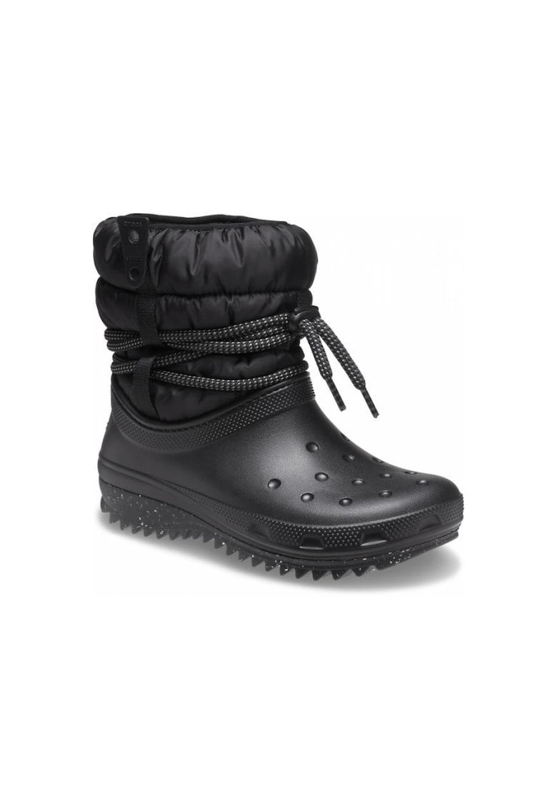 Cizme de zapada izolate de iarna Copii - Classic Neo Puff Luxe - Negru -